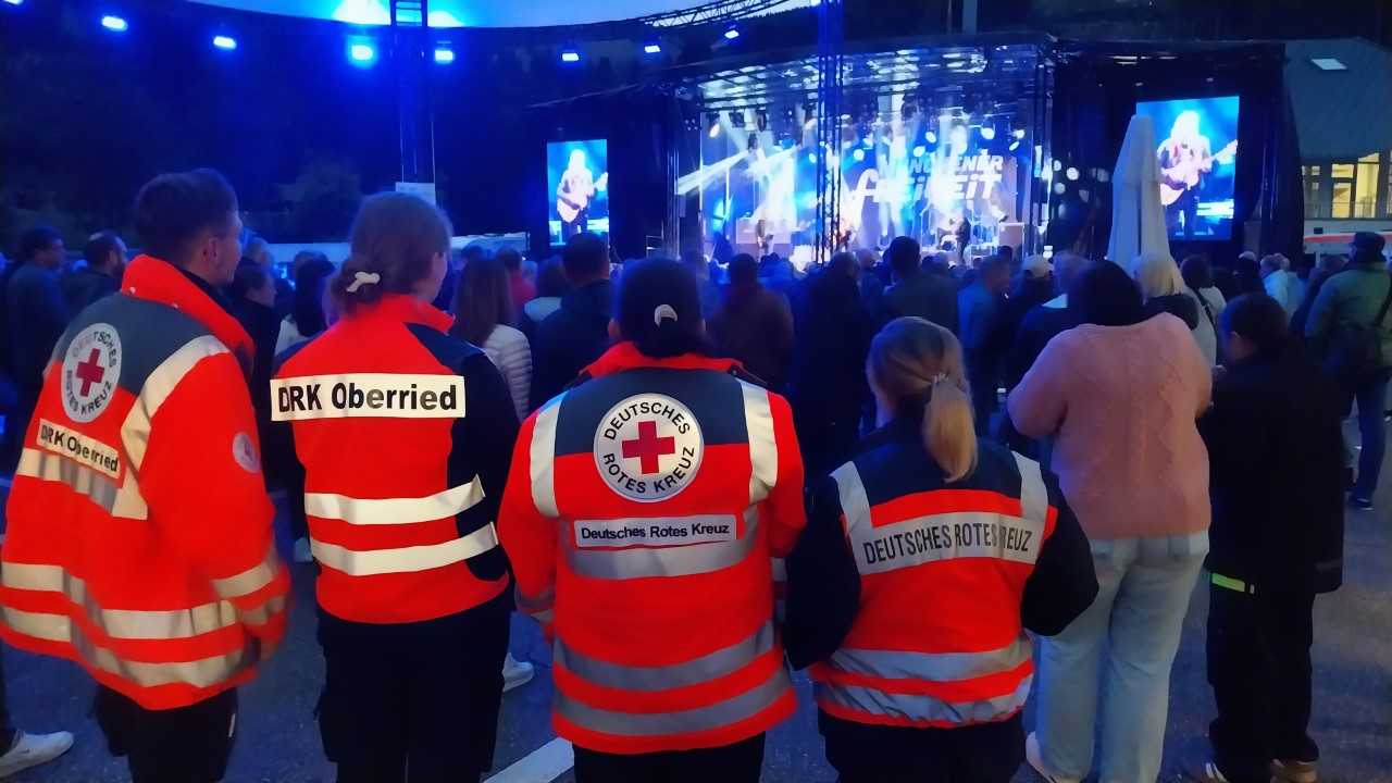 Das Bild zeigt die Veranstaltung in Oberried.
